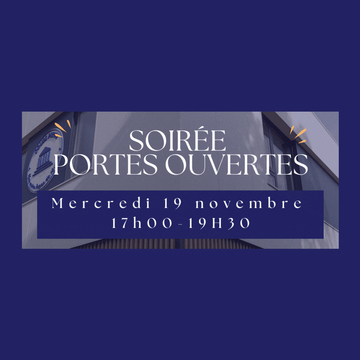 Soirée Portes Ouvertes du Cours Péret